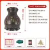 Frasco de Moxibustión Dragón de Fuego de Piedra Roja al por Mayor, Frasco Especial de Medicina Tradicional China, Frasco de Raspado de Meridianos de Uso General para el Hogar, Salón de Belleza