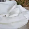 Tecido pelúcia imitação de pelo de coelho Rex tecido pelúcia lenço de balcão tecido de fundo DIY para roupas tecido de pelo artificial