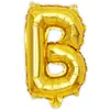 Globo de Película de Aluminio con Letra A-Z Versión Delgada de Belleza Imitación 16 pulgadas Globo de Papel de Aluminio Dorado Plateado Oro Rosa Decoración para Fiesta Festiva