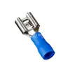 Conector de Fio de Encaixe Terminal de Mola Fdd/Mdd/Fdfd1.25-110 Macho e Fêmea Pré-Isolado Conector Plugue com Pino de Cobre