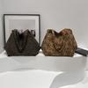 Bolso de Lona con Estampado de Leopardo para Mujer, Bolso Grande de Gran Capacidad, Nuevo Modelo 2024, Bolso de Mano Portátil de Moda, Bolso de Hombro para Mamá Versátil