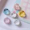 Mini Hielo a Través Dibujos Animados Pudín Pequeño DIY Crema Funda para Teléfono Accesorios de Resina Pasador Hecho a Mano Joyería para el Cabello Material
