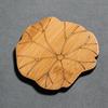 Tapete redondo de bambú con aislamiento térmico antiescaldamiento para taza de té, juego de té japonés Kung Fu zen, accesorios para juego de té, juego de portavasos