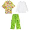 Traje infantil estilo Hong Kong, escola primária, jogos de grupo, fantasia de classe, dança de rua para meninos, traje de mesa de tambor, hiphop