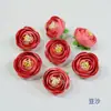 Flor de botão de rosa de chá artificial decoração de casamento decoração de mesa flor decoração de cabeça diy flor de pulso caixa com flores