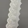 Tecido de Renda de Algodão Puro 6cm Barra de Renda Bordado em Renda Feito à Mão Acessórios para Roupas Bainha de Saia DIY Cortina Decorativa Vazada