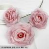 Flor Artificial Solteira Rosa Diamante 3 Cabeças Transfronteiriça Arranjo de Flores para Casamento Decoração Suave de Hotel Conjunto de Casamento Flor Falsa Paisagismo de Engenharia