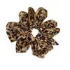 Goma para el pelo Scrunchie de Tela con Estampado de Leopardo Dulce y Fresco Coreana para Mujer 2025 Nuevo Elegante Estilo Francés Colita de Caballo Accesorio para el Cabello para Mujer