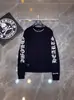 24SS CH letra collar estampado flor brazo manga larga camiseta amantes transfronterizo exclusivo