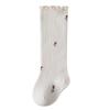24 calcetines nuevos para bebé primavera y otoño algodón peinado sin costuras recién nacido otoño e invierno calcetines boca suelta no aprietan las piernas