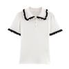Estilo Europeo y Americano Popular en Amazon Aliexpress Tendencia de Moda Versátil Otoño Nuevo Diseño Camiseta con Cuello Polo