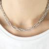 Estilo japonês e coreano estilo europeu e americano tecido anel fivela colar terno pulseira de aço de titânio de alta qualidade dos homens e mulheres mesma moda estilo legal