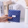 Bolsa de compras ecológica plegable directa de fábrica, bolsa de compras portátil con publicidad, bolsa de compras portátil con logotipo impreso.