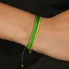 Europa y América. Pulsera Verde del Día de San Patricio Apilada con Cuentas de Arcilla Suave, Decoración de Colgante Hecho a Mano de Trébol de Cuatro Hojas de Buena Suerte