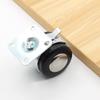 Rueda Giratoria Universal para Muebles de 1.5/2 pulgadas, Rueda de Aleación de Zinc, Polea para Pie de Mueble de Gabinete Plano, Silla Giratoria