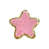 Estrellas Ricas Multielemento, Corazones, Arcoíris, Rayos, Flores, Pegatinas de Chenilla Autoadhesivas Multicolores DIY Listas para Usar