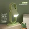 Luminária de mesa quadrada simples criativa para quarto de dormir, luminária de parede lateral de cama, personalizada para quarto de criança, luz de preenchimento, decoração LED, escrita, dormitório