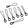 Llavero pequeño de nailon acrílico simple hecho a mano, accesorio para bricolaje, cadena para teléfono móvil, bolso, colgante pequeño, accesorios