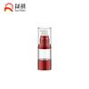 Nueva Botella de Vacío Roja Electrochapada Productos para el Cuidado de la Piel como Botella de Vacío 15/20/30/50ml Botella de Vacío de Aluminio Anodizado
