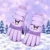 Guantes de invierno para niños de 3 a 17 años, gruesos, resistentes al frío, impermeables, a prueba de viento, antideslizantes, cálidos, para esquí y nieve.