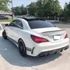 Adecuado para 13-19 Mercedes-Benz Cla 200260 Labio Trasero Modificado Amg Salida Cuádruple Garganta de Escape Cla Pala Frontal Labio Frontal