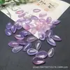 Pétalos de ágata 12x22mm ágata rosa pétalos de loto horquilla DIY accesorios de flor
