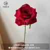 Não. 1 Rosa Diamante de Cabeça Única Sem Folhas Decoração de Flores de Casamento Flor Artificial Cascata Mar de Flores Parede Popular de Flores de Rosa