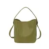 Bolsa de palha tecida estilo retrô coreano, bolsa de ombro feminina, bolsa transversal, grande capacidade, versátil, estilosa e adequada para o trabalho, bolsa de compras