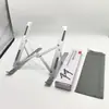Soporte para Laptop Multifuncional Plegable Soporte Altura Ajustable Aleación Plástico Soporte de Escritorio para Tablet Portátil