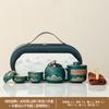 Bule de Chá Cerâmico de Alta Qualidade, Copo Rápido para Carro, Conjunto de Chá Kung Fu Personalizado Estilo Chinês Qingshan Yanhe, Atacado Personalizado