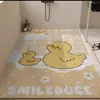 Tapete Antiderrapante para Banheiro com Laços de Seda para Chuveiro, Adequado para Idosos e Crianças, Tapete Antiderrapante para Piso de Banheiro e Vaso Sanitário
