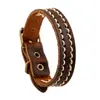 Joyería de Exportación Europea y Americana, Pulseras Tejidas de Cuero Vintage, Venta Directa del Fabricante, Joyería Hecha a Mano de Cuero Genuino