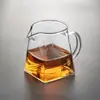 Fábrica al por mayor Copa de feria de vidrio Copa pública cuadrada con drenaje de té Té de mar Kung Fu Ceremonia del té Copa pública recta