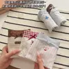 Kelu~ Calcinha feminina estilo retrô, cintura baixa, 100% algodão 10A, antibacteriana, reforço estendido, cobertura total, toda em algodão, tamanhos grandes