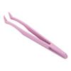 Pinzas de Plástico de 8cm diy Mini Pinzas Coloridas Pegatina Papelería Juguete Pinzas Clip Recto Clip Curvo