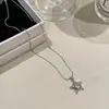 Collar de Estrella de Mar Estilo Chica Picante Dulce y Fresca, Colgante Largo de Personalidad Retro de Nicho de Gama Alta, Accesorio Versátil de Moda Producto Nuevo