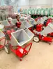 Picadora de Césped Portátil, Trituradora, Trituradora de Ramas, Máquina Pequeña para el Hogar para Huertos, Aves de Corral y Ganadería