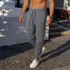 Calças Populares de Outono Transfronteiriças para Homens, Calças de Moletom Jogger Finas de Lã para Primavera e Outono, Calças de Moletom Largas para Homens, Tamanho Europeu