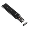 Caja para Unidad de Estado Sólido de 2.5 pulgadas M.2 NVMe a Tipo-C Caja para Disco Duro Móvil M.2 SSD a SATA