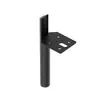 Patas Metálicas para Gabinete de Baño Modelo D012, Patas para Mesa de Noche, Patas de Soporte de Tubo Recto, Patas para Mesa de Café, Patas para Sofá, Patas de Soporte para Muebles