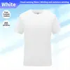 Camiseta ligera y transpirable de verano con texto y logo impresos, camiseta publicitaria de cuello redondo, ropa de trabajo de manga corta para team building, personalizable