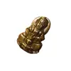 Venta caliente Colgante de Piedra Ojo de Tigre Amarillo Natural Guanyin colgante de jade Piedra de tigre Colgante Bodhisattva collar dominante para hombre