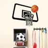 FX-F329 Personalidade Tiro Rebote Cesta Basquete Ginásio Meninos Quarto Casa Decoração Adesivos de Parede