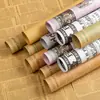 Periódico inglés vintage Papel kraft Papel kraft para ramo de periódico Materiales de embalaje de regalo Papel de envolver flores Papel de regalo Venta al por mayor