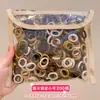 Anillo para el Pulgar de Color Caramelo para Niños Cuerda Elástica Alta para el Cabello de Niñas Cuerda para el Cabello Cabello de Bebé Accesorios para el Cabello