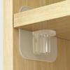 Gancho criativo gancho pegajoso forte punch-free pasta acrílico gancho transparente sem costura cozinha banheiro gancho sem pregos