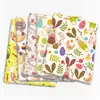 Tela fina de algodón y poliéster o lona de poliéster con conejitos lindos, material para bolsa DIY, mantel de dormitorio, 1Yc48873