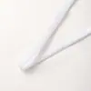 En Stock Correas Planas Cepilladas Mate Negras y Blancas, Bandas Elásticas de Poliéster de Alta Elasticidad, Correas de Sujetador y Ropa Interior, Fabricante de Correas de Hombro de Goma
