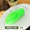 Ferramentas de jardim plástico carnudo copo pá balde pá cor micro paisagem pá solo verde planta em vaso plantio em pó/azul/roxo