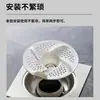 Tapa de Drenaje Giratoria Estilo Japonés para Baño, Atrapapelos, Cubierta de Malla Filtrante Giratoria Anti-Insectos y Anti-Obstrucción para Baño